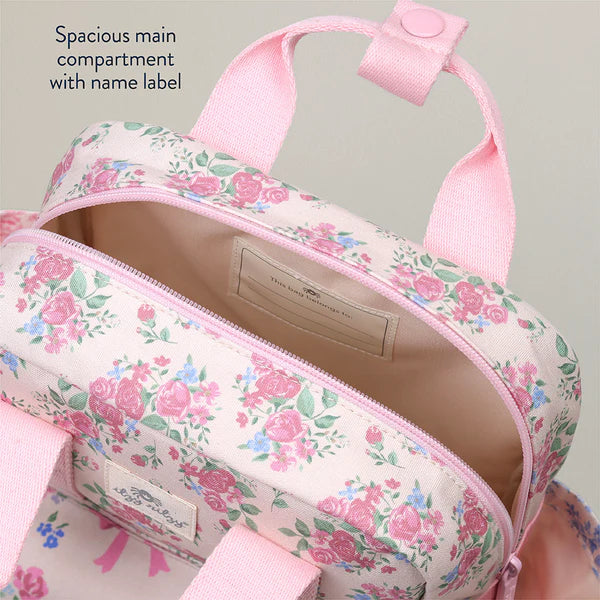 Itzy Ritzy Blitzy Ribbons & Roses  Backpack