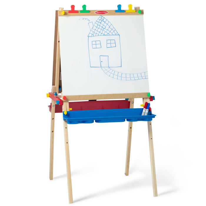 Melissa & Doug Deluxe Wooden Art Easel