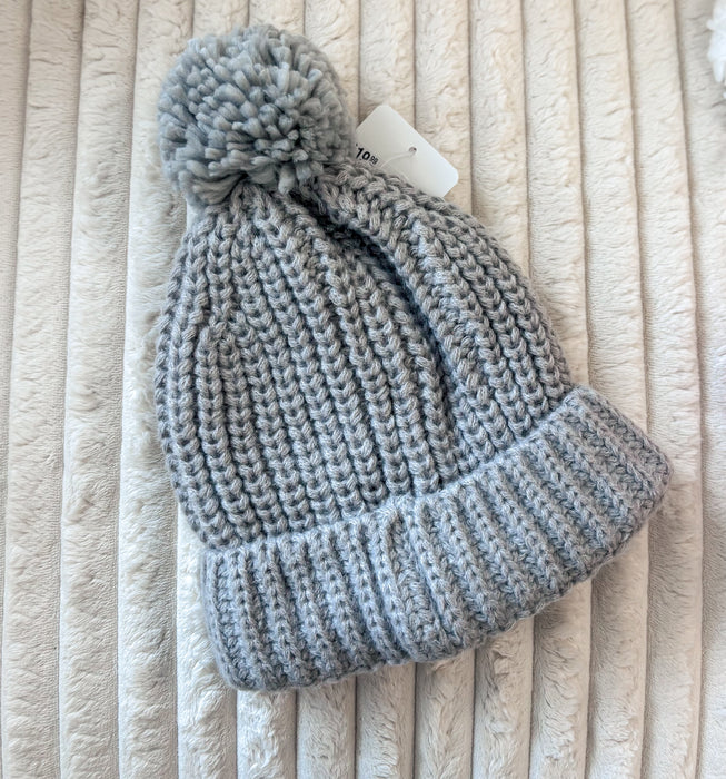 Brixy/Sugar & Maple Knit Pompom Hat