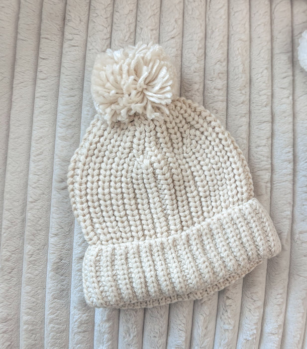 Brixy/Sugar & Maple Knit Pompom Hat