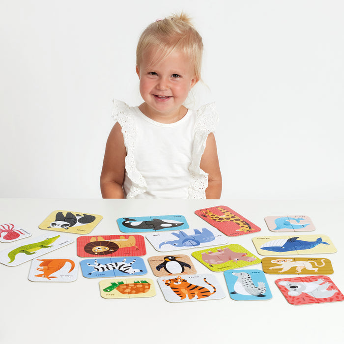 Banana Panda Wild Animals Puzzle Pairs