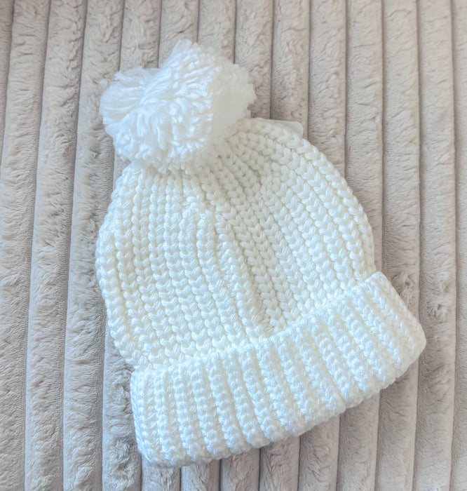 Brixy/Sugar & Maple Knit Pompom Hat