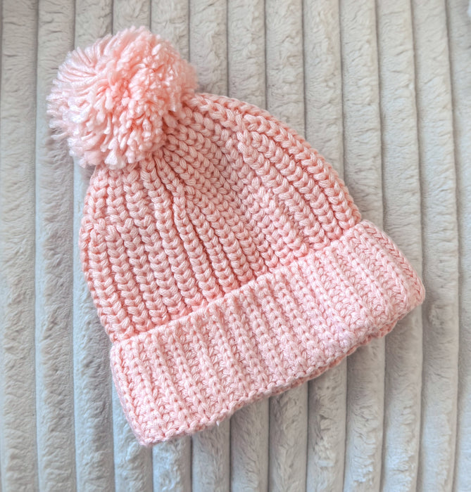 Brixy/Sugar & Maple Knit Pompom Hat