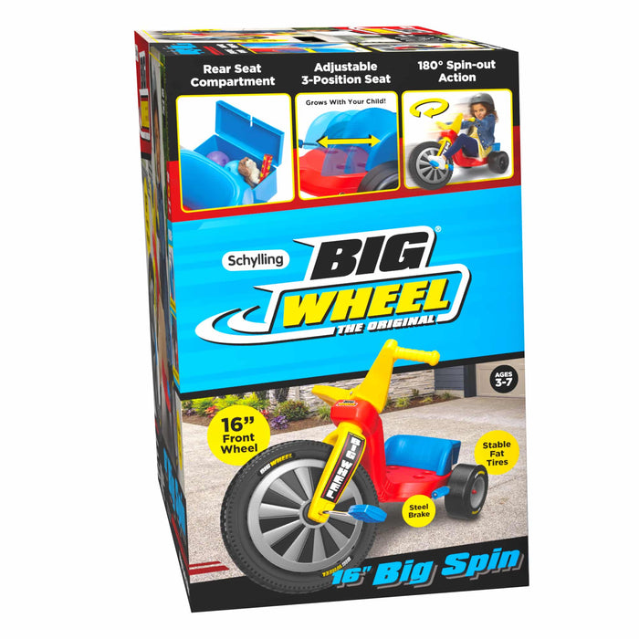 Schylling Big Wheel Big Spin Deluxe 16"