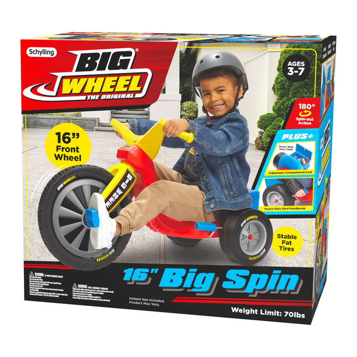 Schylling Big Wheel Big Spin Deluxe 16"