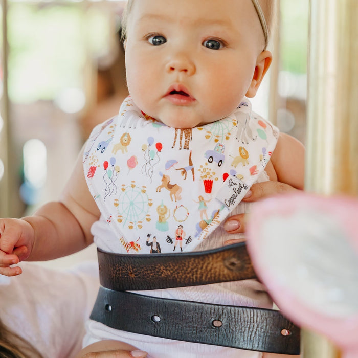 Copper Pearl Baby Bandana Bibs | Bailey