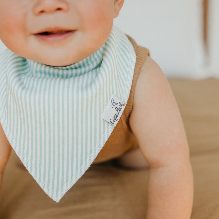 Copper Pearl Baby Bandana Bibs | Bailey