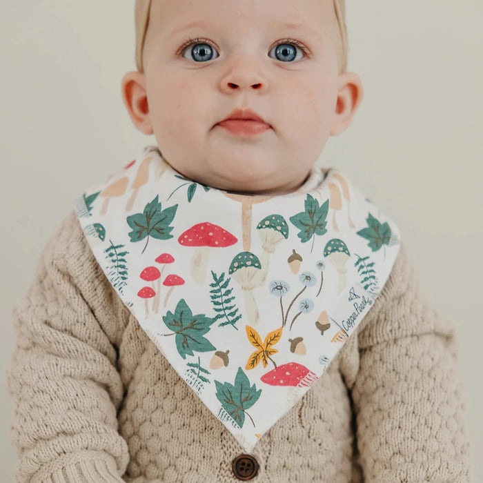 Copper Pearl Baby Bandana Bibs | Ivy