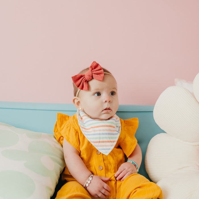 Copper Pearl Baby Bandana Bibs | Cheery