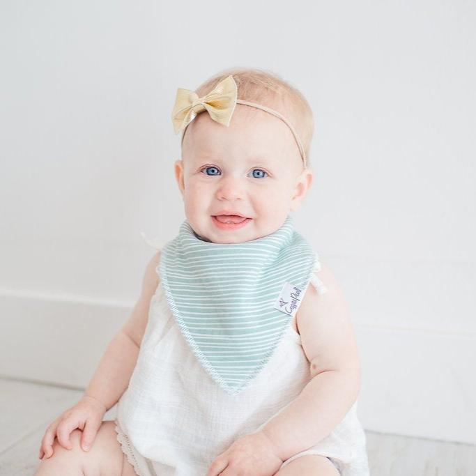 Copper Pearl Baby Bandana Bibs | Summer