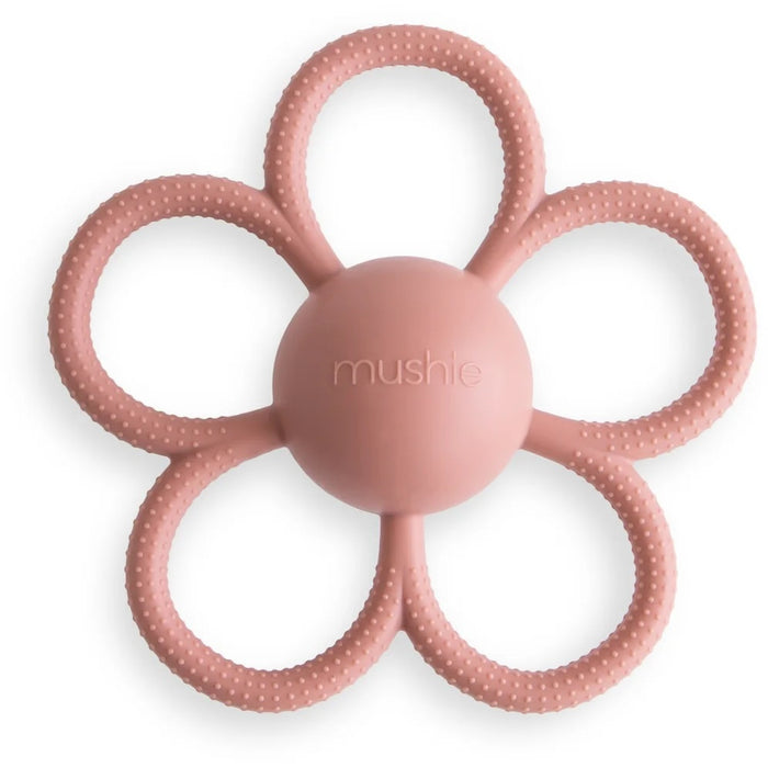 Mushie Daisy Rattle Teether