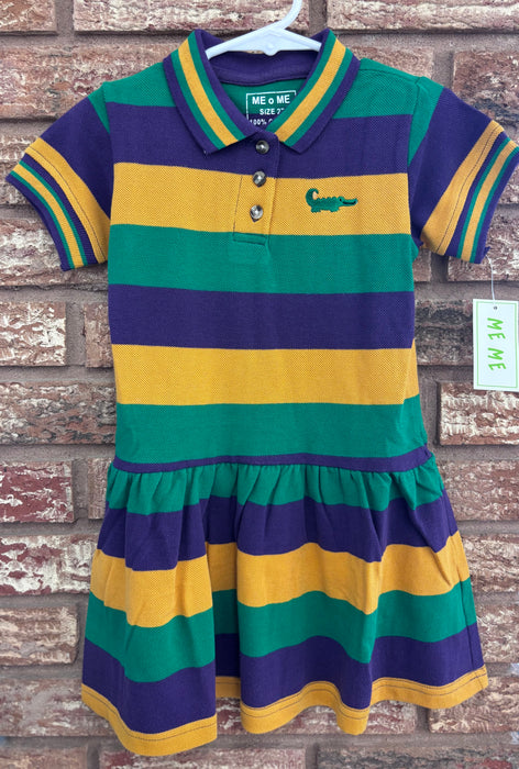 Lulu Bebe Mardi Gras Polo Dress