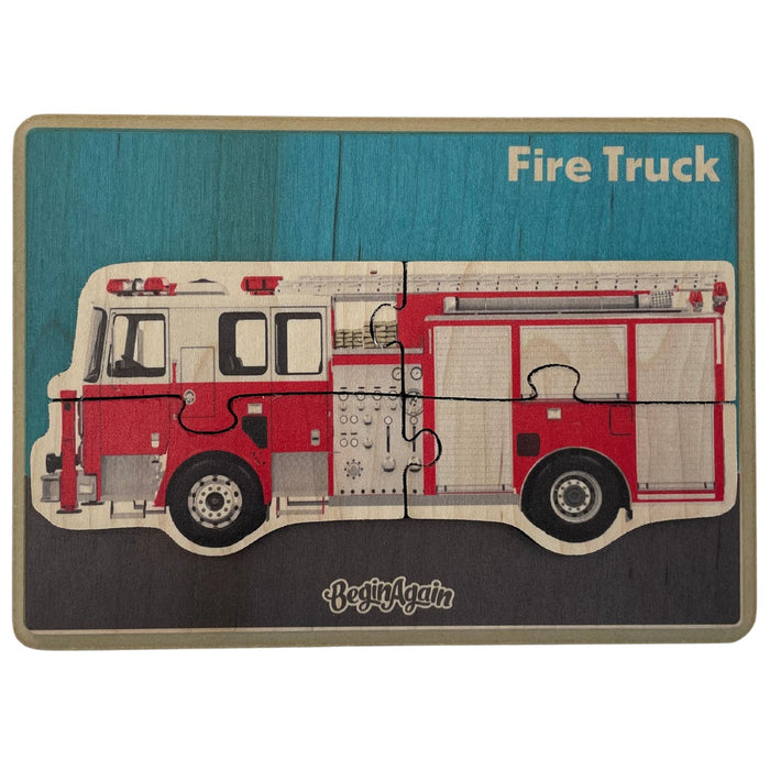 Begin Again Firetruck Puzzle