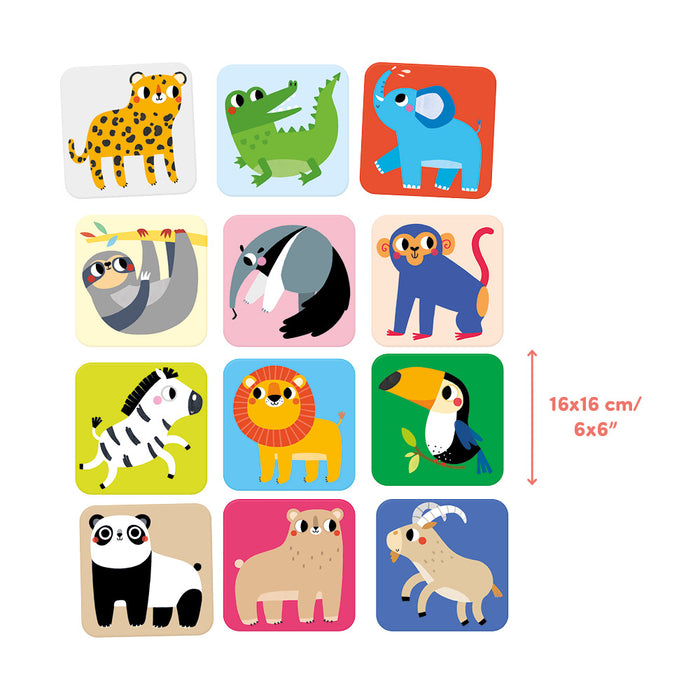 Banana Panda Suuuper Size Memory Game Wild Animals