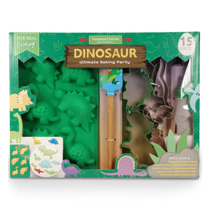 Handstand Kitchen Ultimate Dinosaur Baking Party Set