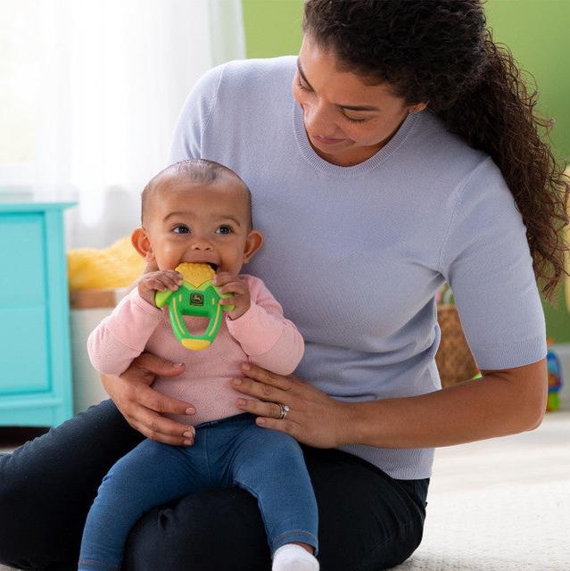 John Deere Massaging Corn Teether