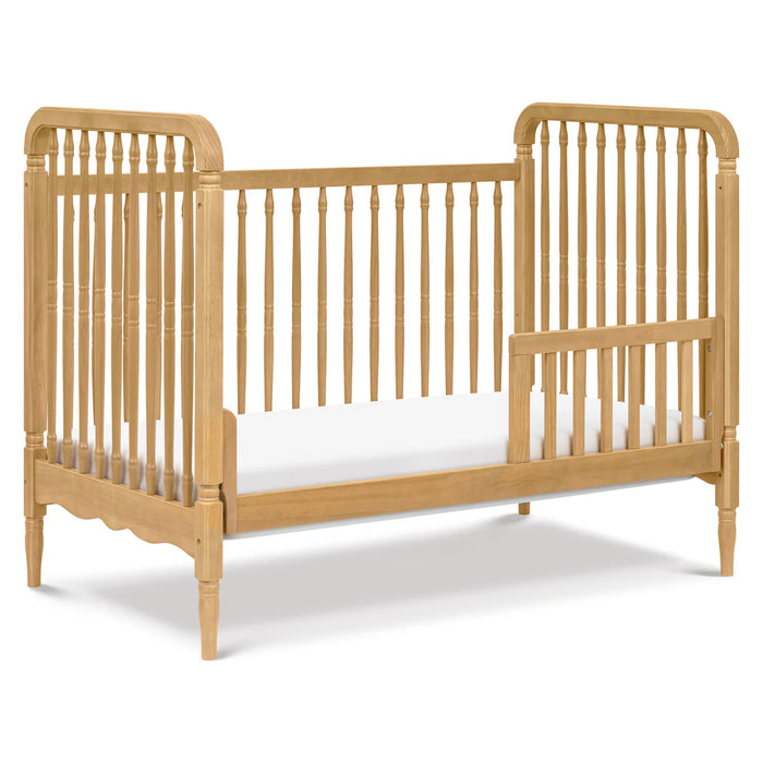 Liberty 3n1 Spindle Crib w/Toddler Rail - Honey