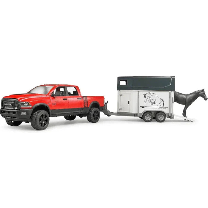 Bruder RAM 2500 Truck with Horse Trailer