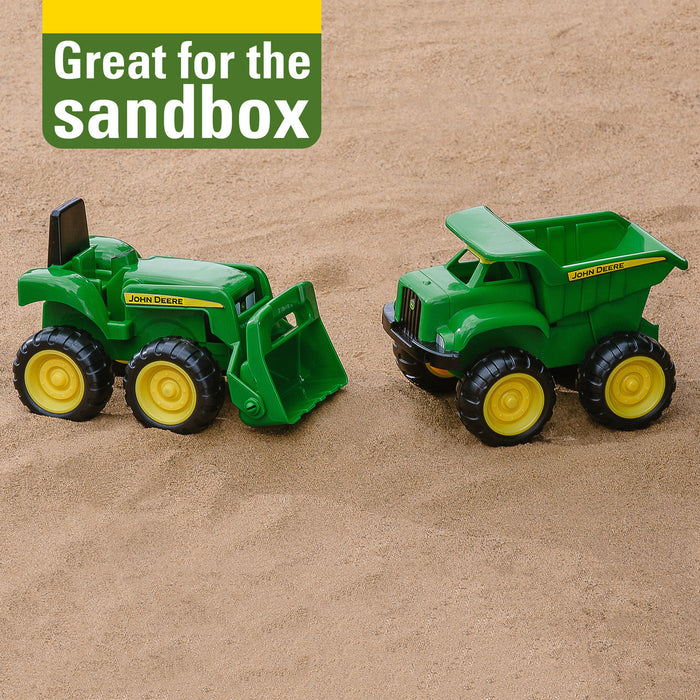 John Deere Sanbox Vehicle 2 Pack With Loader & Dump Truck