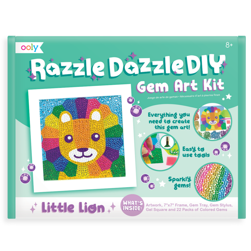 Razzle Dazzle D.I.Y. Mini Gem Art Kit - Pretty Panda – Wild & Precious