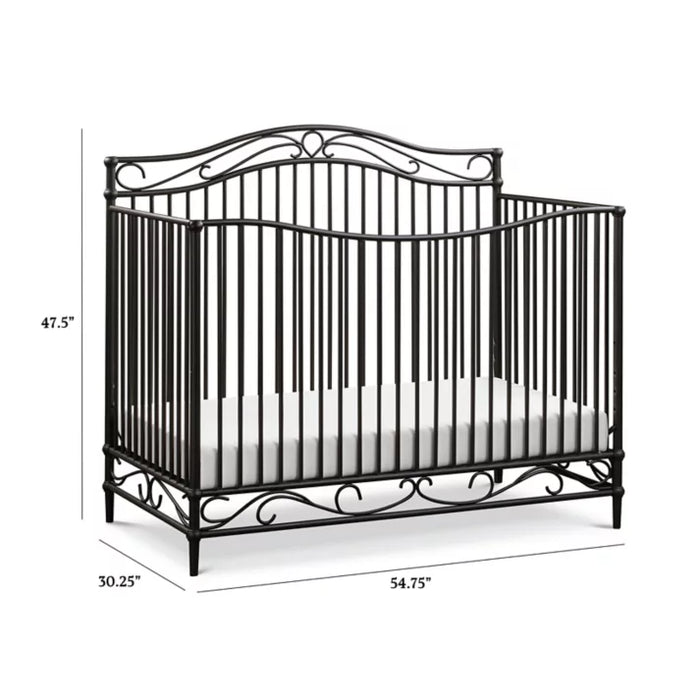 Million Dollar Baby Classic Noelle 4-in-1 Convertible Crib + Full Bed Conversion Kit