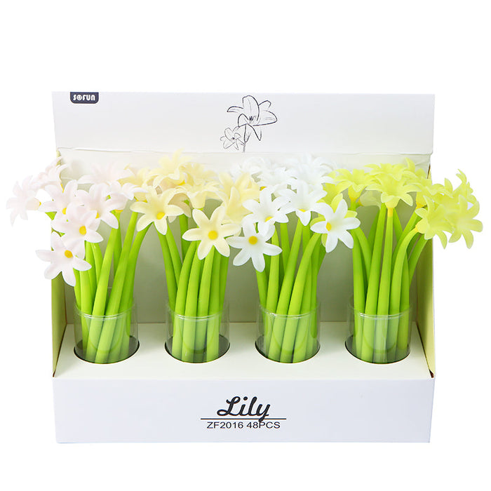 BC Mini Lily Flower Gel Pen