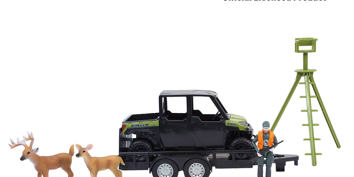 Big Country Toys Bass Fishing Set - 1:20 Scale - Ford F250 Super