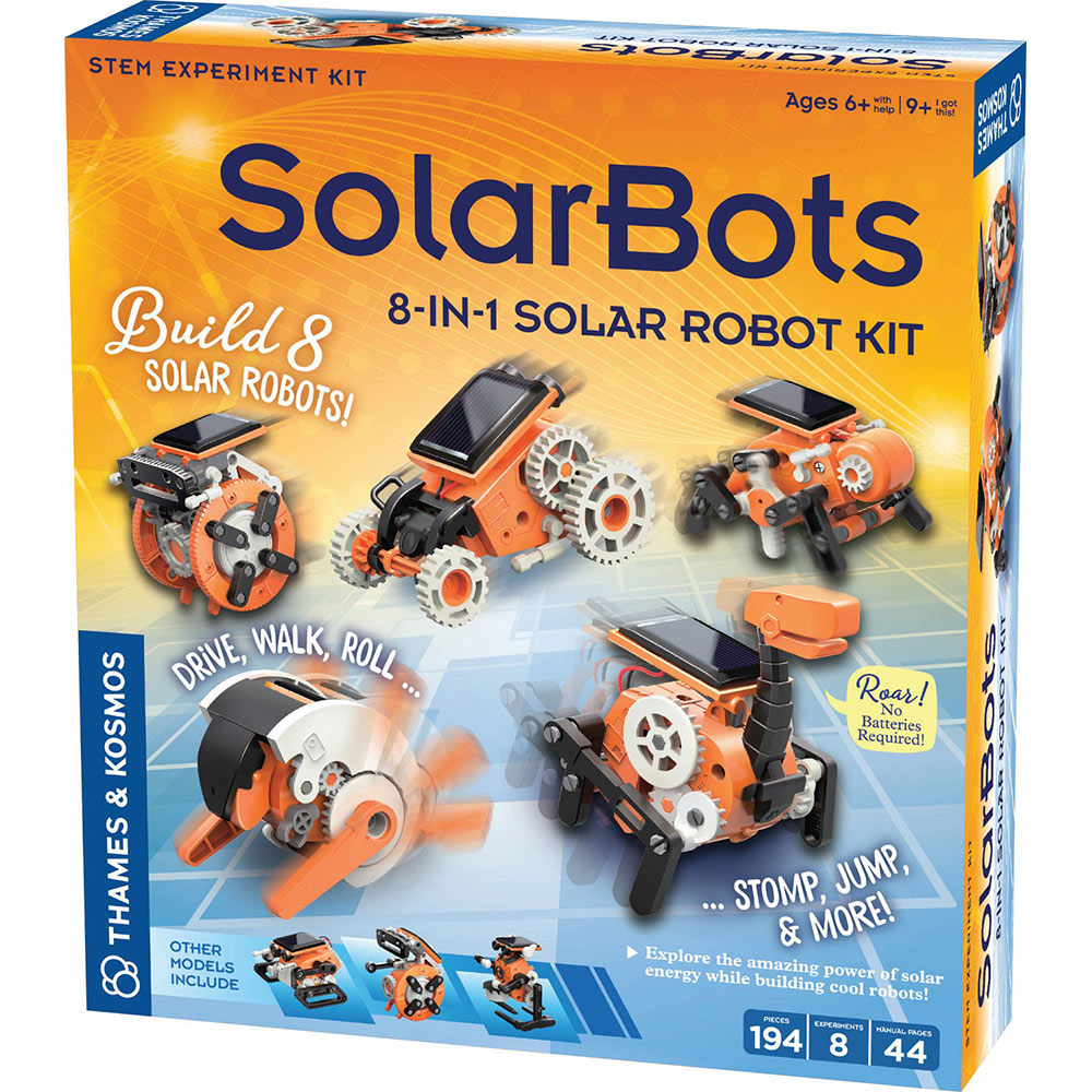 Thames & Kosmos SolarBots: 8-in-1 Solar Robot Kit — Cullen's