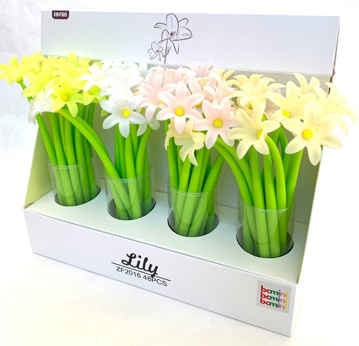 BC Mini Lily Flower Gel Pen