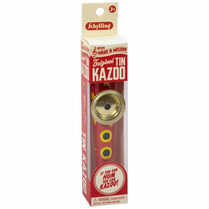 Schylling Original Tin Kazoo - Assorted Red & Blue