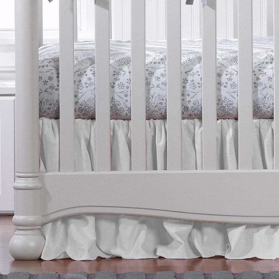 Gathered 2025 crib skirt