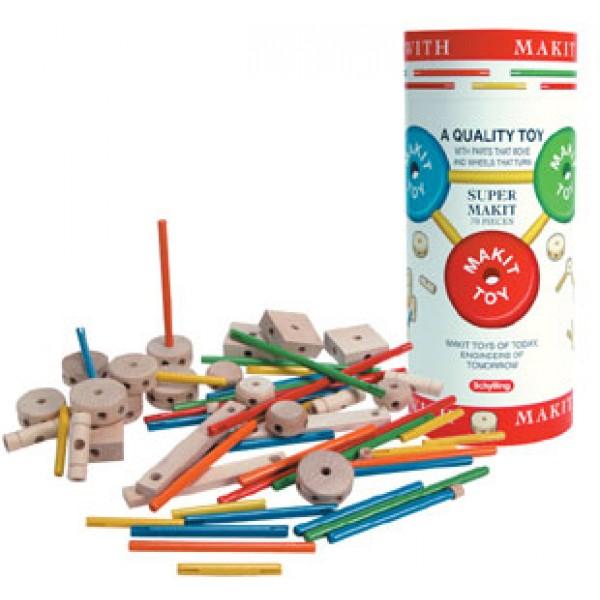 Schylling MAKIT Building Toy Set -70 pcs